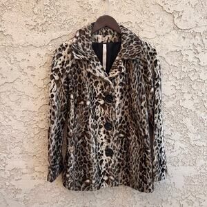 Bailey 44 Faux Fur Coat Size Small